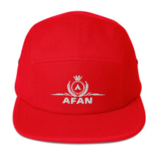 Charger l'image dans la galerie, Afan white embroid logo five panel cap