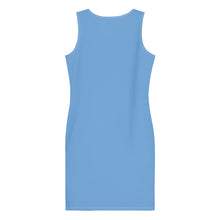 Charger l'image dans la galerie, Afan Carolina blue white logo dress