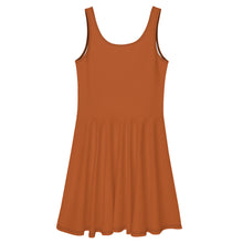 Charger l'image dans la galerie, Afan burnt orange skater dress