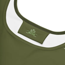 Charger l'image dans la galerie, Afan army green skater dress