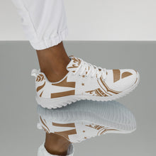 Charger l'image dans la galerie, Afan white & gold royalty men’s athletik shoes