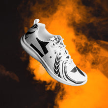 Charger l'image dans la galerie, Afan white & black royalty men’s athletik shoes