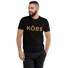 Charger l'image dans la galerie, Afan kob$ gold t-shirt