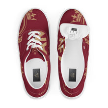 Charger l'image dans la galerie, Afan burgundy liberty shoes for men