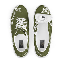 Charger l'image dans la galerie, Afan army green & white liberty shoes for men