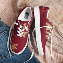 Charger l'image dans la galerie, Afan burgundy liberty shoes for men