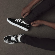 Charger l'image dans la galerie, Afan black & white liberty shoes for men