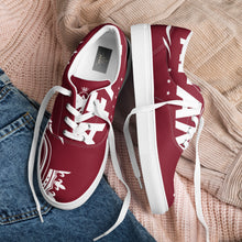 Charger l'image dans la galerie, Afan burgundy & white liberty shoes for men