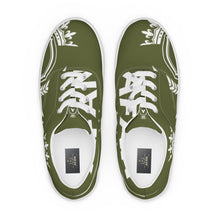Charger l'image dans la galerie, Afan army green & white liberty shoes for men
