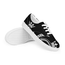 Charger l'image dans la galerie, Afan black & white liberty shoes for men