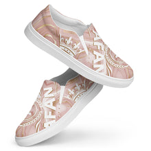 Charger l'image dans la galerie, Afan rose gold men’s slip-on shoes
