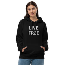 Charger l'image dans la galerie, Afan live free black hoodie