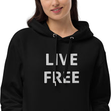 Charger l'image dans la galerie, Afan live free black hoodie