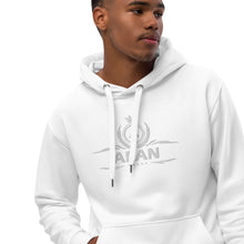 Charger l'image dans la galerie, Afan premium hoodie white embroidery