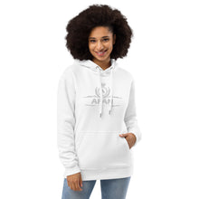 Charger l'image dans la galerie, Afan premium hoodie white embroidery