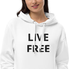 Charger l'image dans la galerie, Afan live free white hoodie