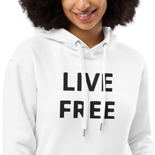 Charger l'image dans la galerie, Afan live free white hoodie