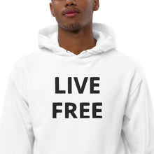Charger l'image dans la galerie, Afan live free white hoodie