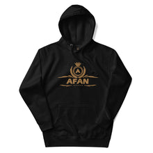 Charger l'image dans la galerie, Afan unisex hoodie gold embroidery
