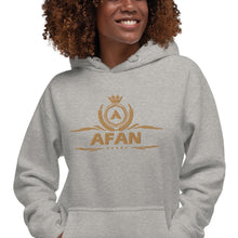 Charger l'image dans la galerie, Afan unisex hoodie gold embroidery