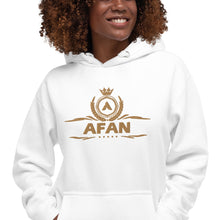 Charger l'image dans la galerie, Afan unisex hoodie gold embroidery