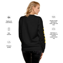 Charger l'image dans la galerie, Afan couronne yellow logo sweatshirt
