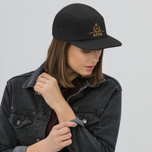 Charger l'image dans la galerie, Afan gold embroid logo five panel cap
