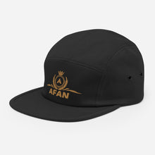 Charger l'image dans la galerie, Afan gold embroid logo five panel cap
