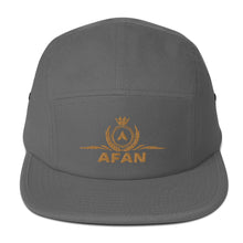 Charger l'image dans la galerie, Afan gold embroid logo five panel cap
