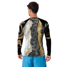 Charger l'image dans la galerie, Afan men's marble rash guard
