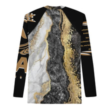 Charger l'image dans la galerie, Afan men's marble rash guard
