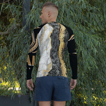 Charger l'image dans la galerie, Afan men's marble rash guard
