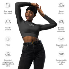 Charger l'image dans la galerie, Afan charcoal crop top
