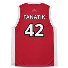 Charger l&#39;image dans la galerie, Afan red fanatik basketball jersey
