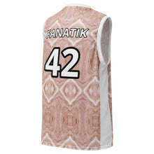 Charger l&#39;image dans la galerie, Afan rose gold fanatik basketball jersey
