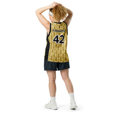 Charger l'image dans la galerie, Afan gold bricks black alternate fanatik basketball jersey
