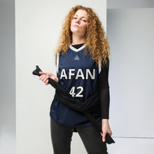 Charger l&#39;image dans la galerie, Afan navy fanatik basketball jersey
