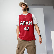 Charger l&#39;image dans la galerie, Afan red fanatik basketball jersey
