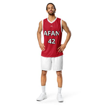Charger l&#39;image dans la galerie, Afan red fanatik basketball jersey
