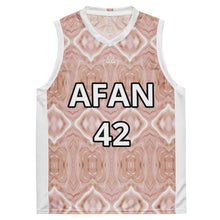 Charger l&#39;image dans la galerie, Afan rose gold fanatik basketball jersey
