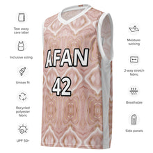 Charger l&#39;image dans la galerie, Afan rose gold fanatik basketball jersey
