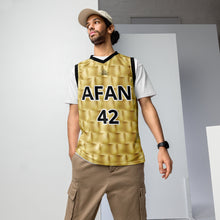 Charger l'image dans la galerie, Afan gold bricks black alternate fanatik basketball jersey
