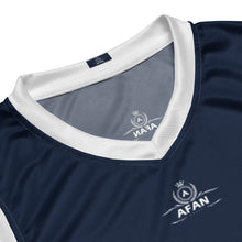 Charger l&#39;image dans la galerie, Afan navy fanatik basketball jersey
