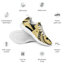 Charger l'image dans la galerie, Afan gold bars royalty men’s athletik shoes
