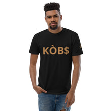 Charger l'image dans la galerie, Afan kob$ gold t-shirt
