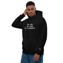 Charger l'image dans la galerie, Afan one life one love one humanity hoodie

