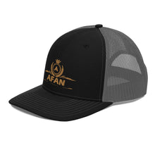Charger l'image dans la galerie, Afan gold embroid logo trucker cap
