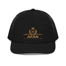 Charger l'image dans la galerie, Afan gold embroid logo trucker cap

