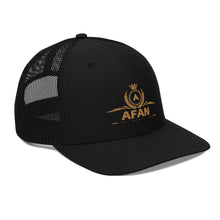 Charger l'image dans la galerie, Afan gold embroid logo trucker cap
