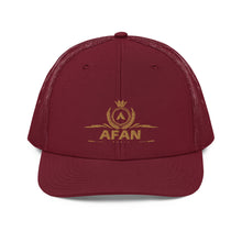 Charger l'image dans la galerie, Afan gold embroid logo trucker cap

